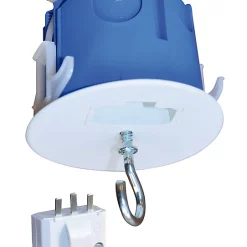 Castorama Boîtier DCL + Piton Et Fiche 2 Pôles + Terre Tibelec Blanc