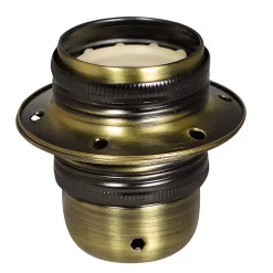Castorama Douille E27 Métal Bague Bronze Ø40 X L.55mm Tibelec
