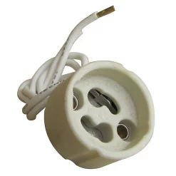 Castorama Douille GU10 GZ10 Tibelec Blanc