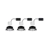 Castorama Lot 3 Spots à Encastrer Cole LED Intégrée IP44 3x6,5 W Noir -Castorama lot 3 spots a encastrer cole led integree ip44 3x6 5 w noir4000870934081 02c FR CF