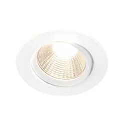 Castorama Lot 3 Spots Encastrable LED Intégrée Dorado Dimmable Ø8,5cm 380lm IP20 Blanc Chaud Nordlux Blanc
