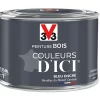 Castorama Peinture Bois Couleurs D'ici Bleu Encré Velours V33 0,125L -Castorama peinture bois couleurs d ici bleu encre velours v33 0 125l3153895135634 01c FR CF