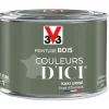 Castorama Peinture Bois Couleurs D'ici Kaki Grisé Velours V33 0,125L -Castorama peinture bois couleurs d ici kaki grise velours v33 0 125l3153895135689 01c FR CF
