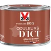 Castorama Peinture Bois Couleurs D'ici Orange Oxydé Velours V33 0,125L -Castorama peinture bois couleurs d ici orange oxyde velours v33 0 125l3153895135726 01c FR CF