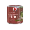 Castorama Peinture Bois Couleurs D'ici Rouge Intense Velours V33 0,5L