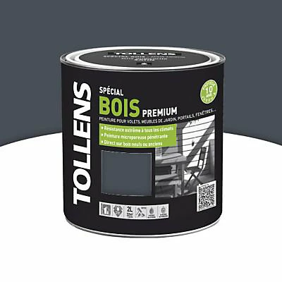 Castorama Peinture Bois Extérieur Premium Gris Anthracite Satin Tollens 2L 3 Castorama Peinture Bois Extérieur Premium Gris Anthracite Satin Tollens 2L