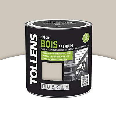 Castorama Peinture Bois Extérieur Premium Gris Sable Satin Tollens 2L 3 Castorama Peinture Bois Extérieur Premium Gris Sable Satin Tollens 2L