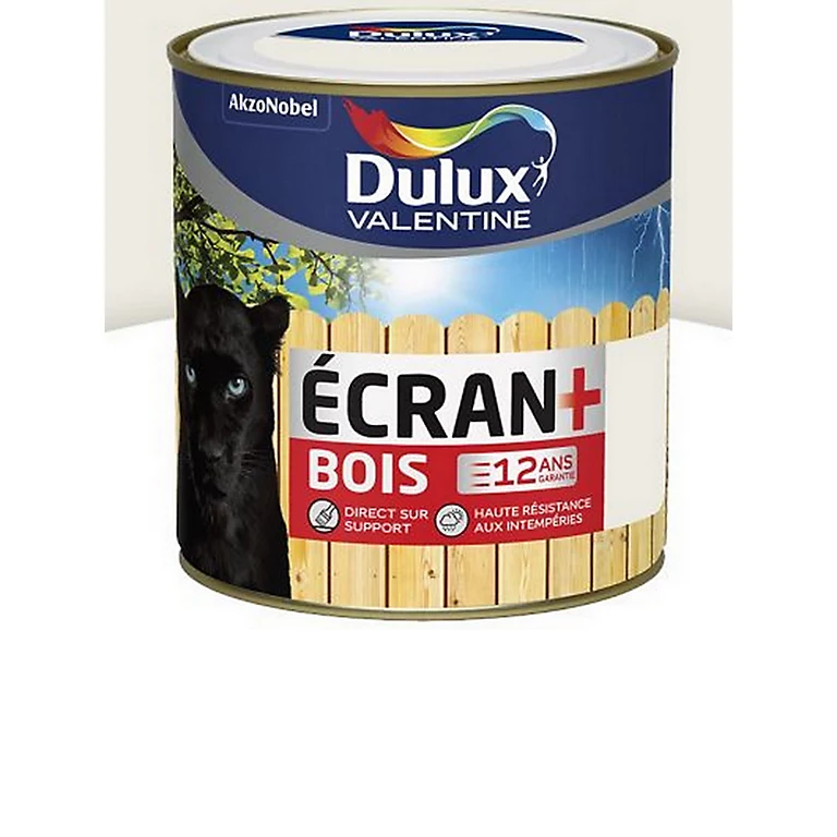 Castorama Peinture Bois Extérieure Haute Résistance Ecran+ Bois Dulux Valentine Satin Blanc 0,5L 2 Castorama Peinture Bois Extérieure Haute Résistance Ecran+ Bois Dulux Valentine Satin Blanc 0,5L
