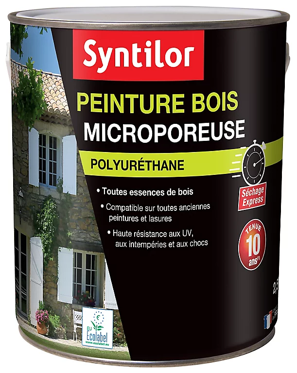Castorama Peinture Bois Microporeuse Intérieur Extérieur Vert Basque Syntilor 2,5L 3 Castorama Peinture Bois Microporeuse Intérieur Extérieur Vert Basque Syntilor 2,5L