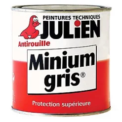 Castorama Peinture Protection Antirouille Minium Julien Mat Gris Bleuté Mat 0,125L