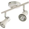 Castorama Réglette 2 Spots Aphroditus Métal Blanc GU10 2x50 W -Castorama reglette 2 spots aphroditus metal blanc gu10 2x50 w3663602803300 01c