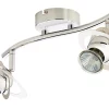 Castorama Réglette 2 Spots Astraea Métal Chrome GU10 2x35 W -Castorama reglette 2 spots astraea metal chrome gu10 2x35 w3663602803478 01c