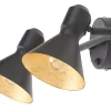 Castorama Réglette 2 Spots Kedros Métal Noir/or E14 2x40 W -Castorama reglette 2 spots kedros metal noir or e14 2x40 w3663602803645 01c