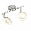 Castorama Réglette 2 Spots LED Colours Muesis Chrome 2 X 3,5W