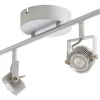 Castorama Réglette 2 Spots Neikea Métal Argent LED 2x5 W -Castorama reglette 2 spots neikea metal argent led 2x5 w3663602804338 01c