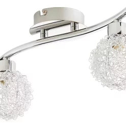 Castorama Réglette 2 Spots Phaidros Métal Chrome G9 2x25 W