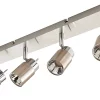 Castorama Réglette 4 Spots Hades Métal Chrome LED 4x3,5 W -Castorama reglette 4 spots hades metal chrome led 4x3 5 w3663602804123 01c