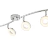 Castorama Réglette 4 Spots LED Colours Muesis Chrome 4 X 3,5W -Castorama reglette 4 spots led colours muesis chrome 4 x 3 5w3663602662006 01CF