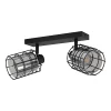 Castorama Réglette Spot 2 Lumières E27 40W Eglo Consaca Noir L.34 X H.20.5 Cm -Castorama reglette spot 2 lumieres e27 40w eglo consaca noir l 34 x h 20 5 cm9002759997120 02c FR CF