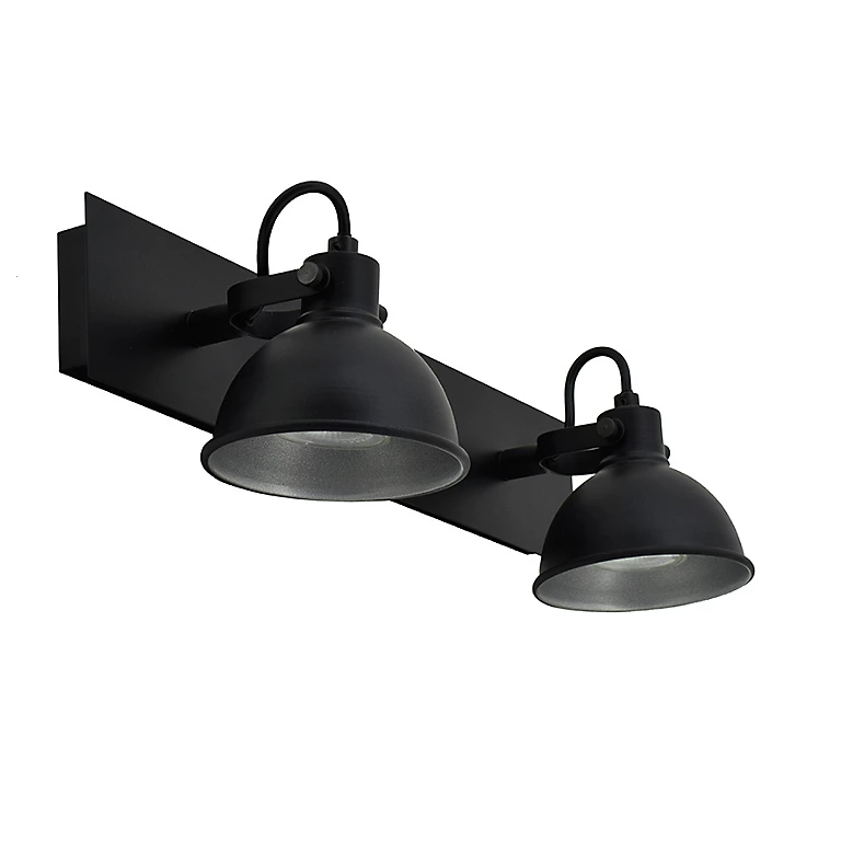 Castorama Réglette Spot 2 Lumières GU10 35W Seynave Country Noir L.13 X L.42 X H.13 Cm 3 Castorama Réglette Spot 2 Lumières GU10 35W Seynave Country Noir L.13 X L.42 X H.13 Cm