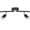 Castorama Réglette Spot 4 Lumières GU10 7W Sasha Noir Mat L.78 X L.9 X H.14.5 Cm -Castorama reglette spot 4 lumieres gu10 7w sasha noir mat l 78 x l 9 x h 14 5 cm5059340434117 01c