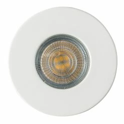 Castorama Spot à Encastrer Colours Hades IP65 Blanc Ø8 Cm