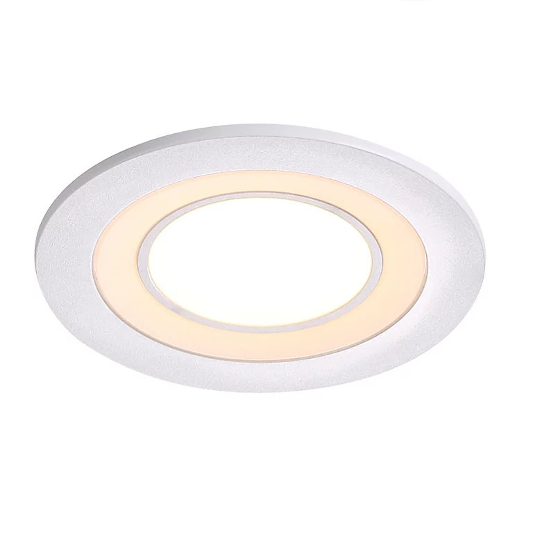 Castorama Spot Encastrable LED Intégrée Ø8cm 350lm IP20 Blanc Chaud Nordlux Blanc 3 Castorama Spot Encastrable LED Intégrée Ø8cm 350lm IP20 Blanc Chaud Nordlux Blanc