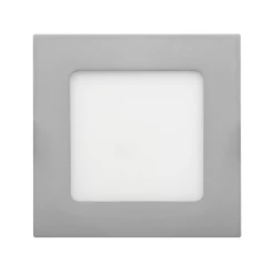 Castorama Spot Encastrable LED Intégrée Octave 380lm 4,8W IP20 Colours Argent