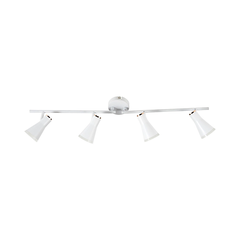 Castorama Spot Pliable LED Intégrée Vaughan 4 X 300 Lm Colours Blanc Chaud 3 Castorama Spot Pliable LED Intégrée Vaughan 4 X 300 Lm Colours Blanc Chaud