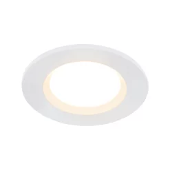 Castorama Spots à Encastrer LED Intégrée Thorold Blanc 2700K 4000K