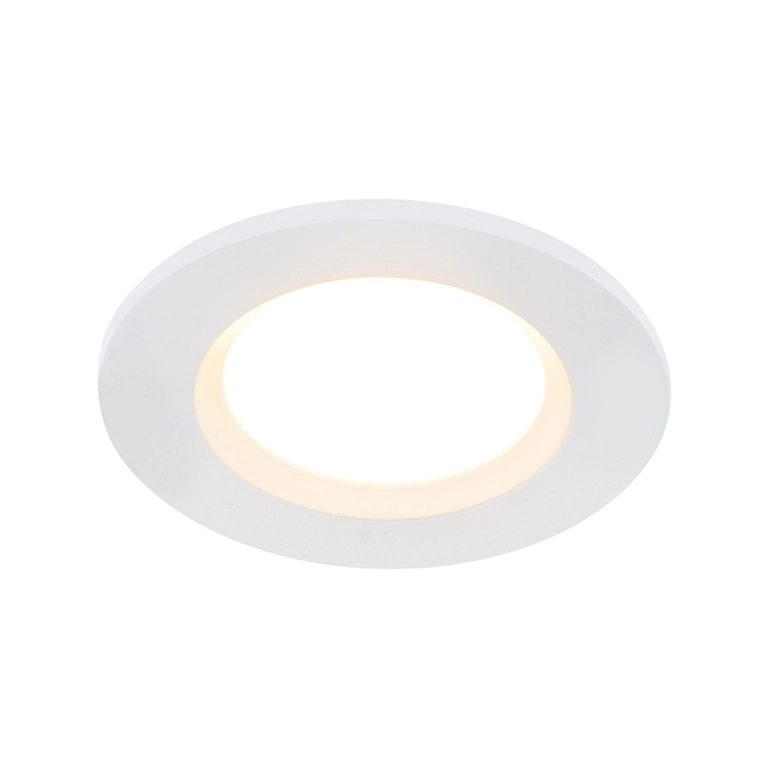 Castorama Spots à Encastrer LED Intégrée Thorold Blanc 2700K 4000K 3 Castorama Spots à Encastrer LED Intégrée Thorold Blanc 2700K 4000K