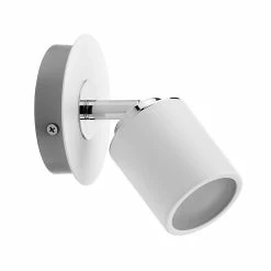 Castorama Spots Tube IP44 Max. 1x10W GU10 Blanc/chrome 230V Métal